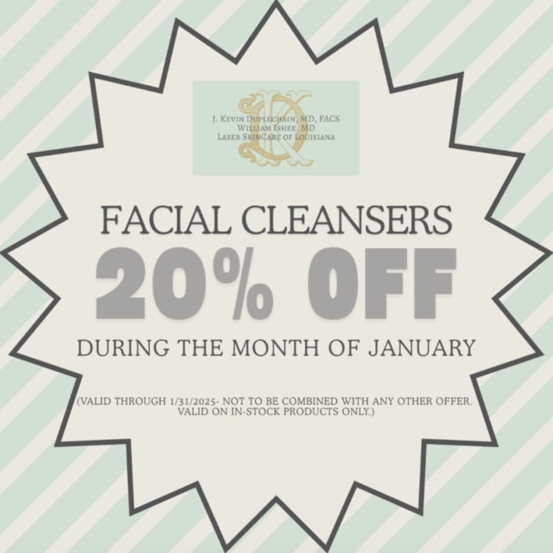 January cleansers promotion